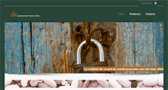 Desktop Screenshot of laboratoriopretoria.com